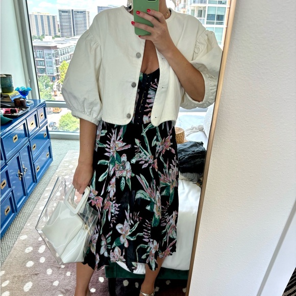 Floral corset closure dress - Picture 2 of 3